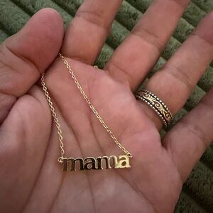 Ana Luisa Mama Necklace Gold